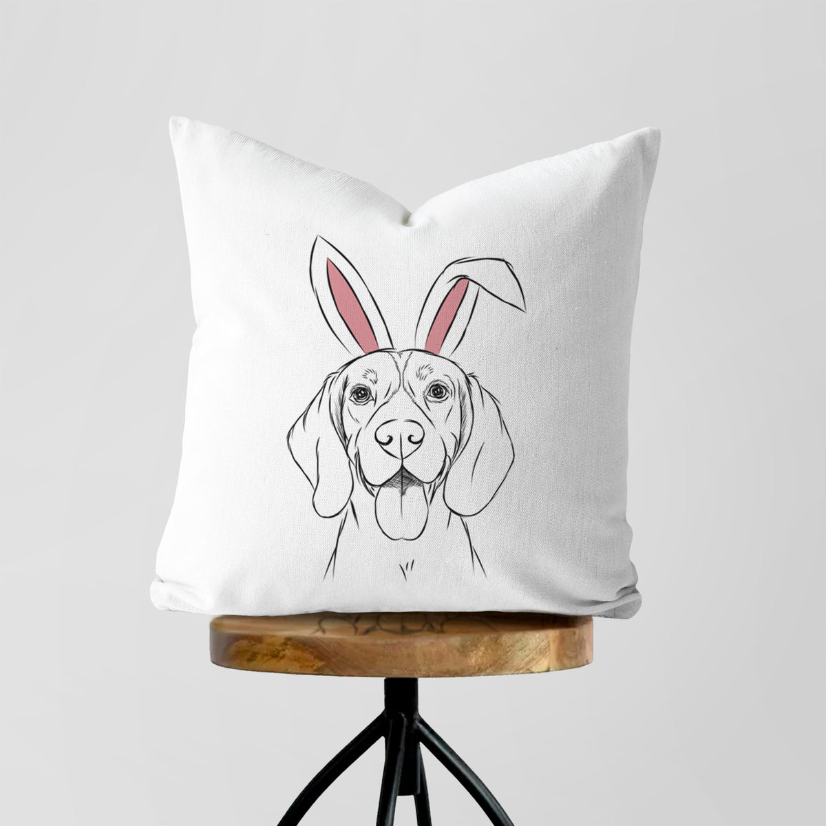 Bogie the Beagle - Throw Pillow Cover