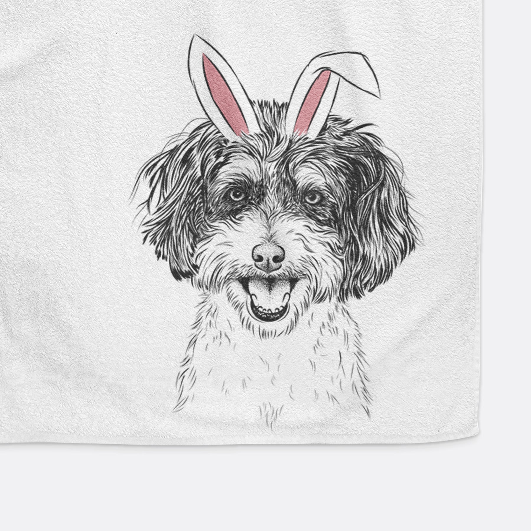 Carlos the Cavapoo Premium Hand Towel