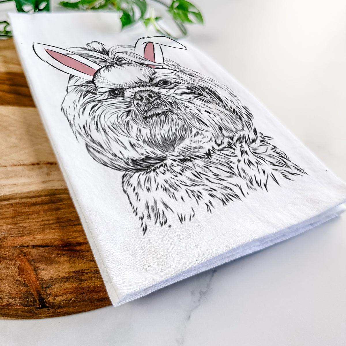 Chewie the Shih Tzu Tea Towel