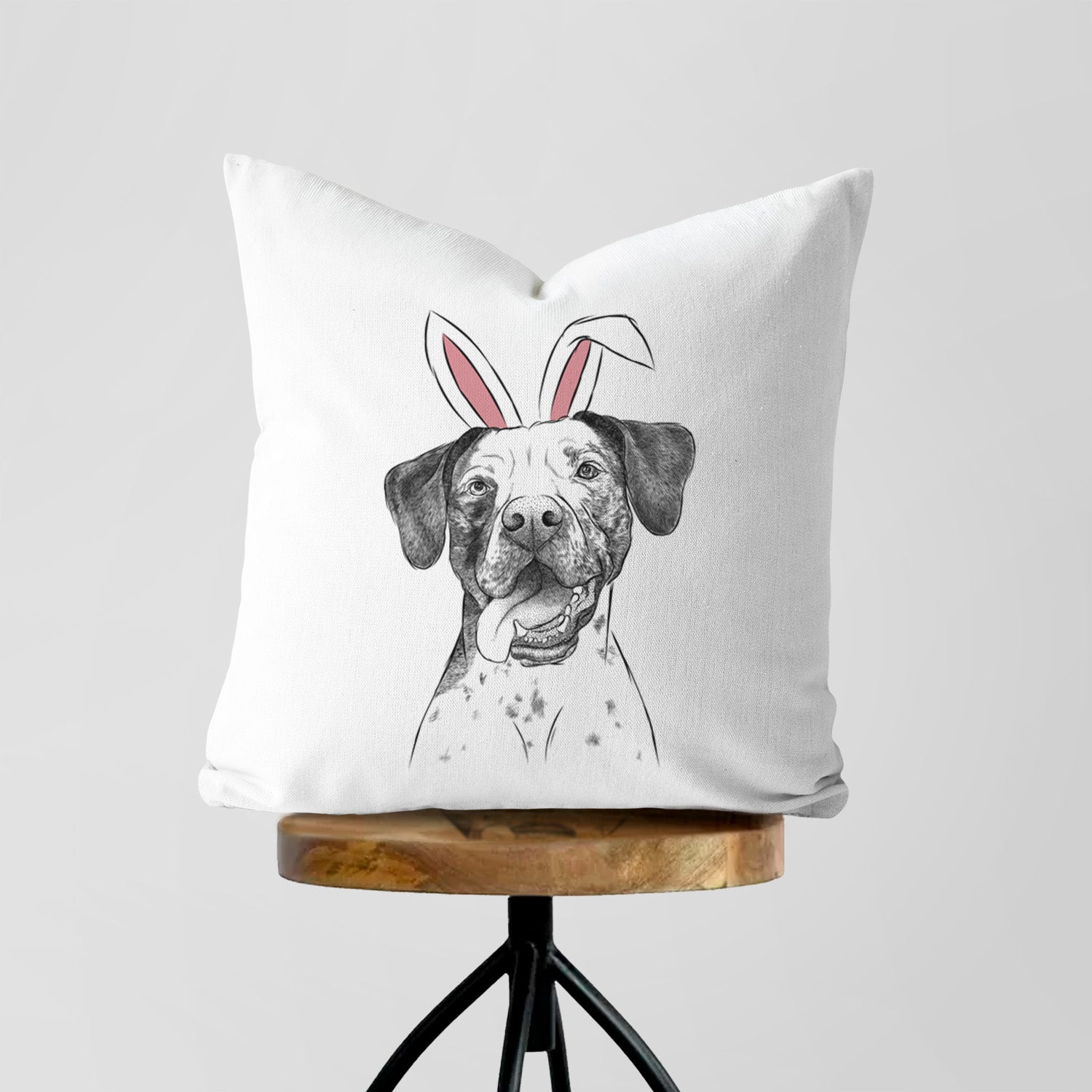 Cola the Catahoula - Throw Pillow Cover