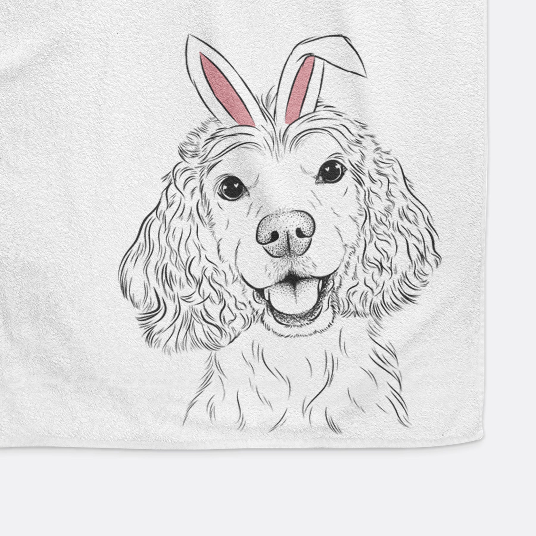 Cricket the American Cocker Spaniel Premium Hand Towel