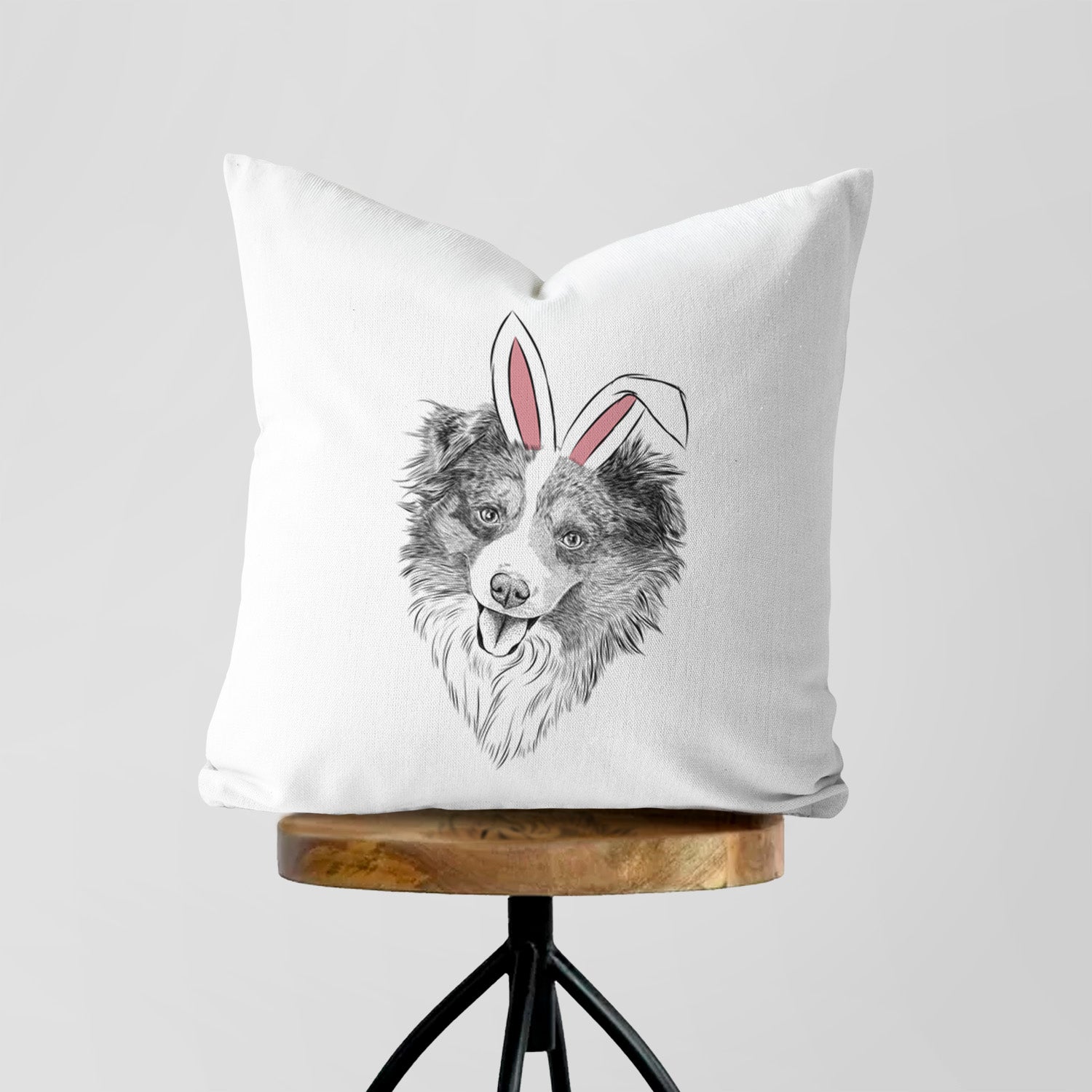 Doc the Mini Aussie - Throw Pillow Cover
