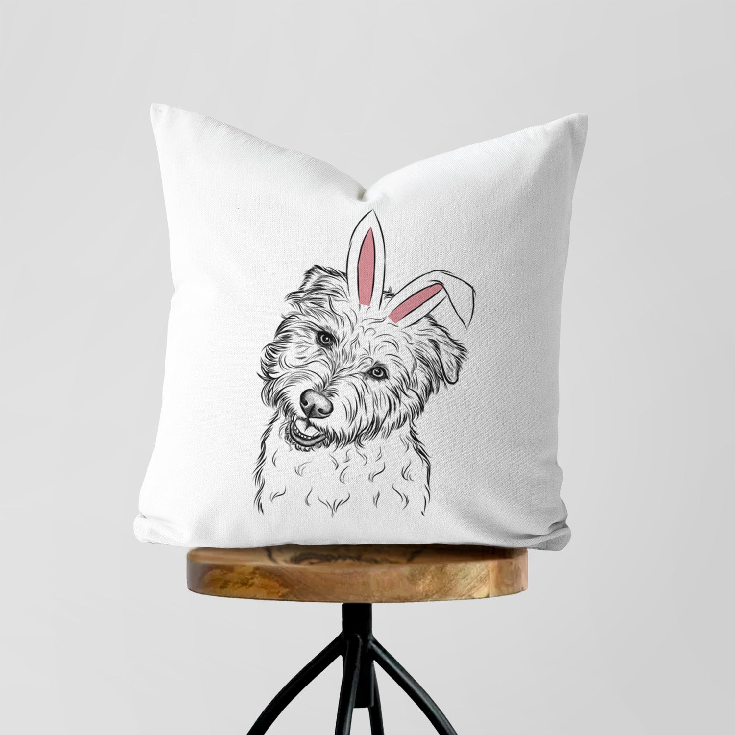 Duffy the Glen of Imaal Terrier - Throw Pillow Cover
