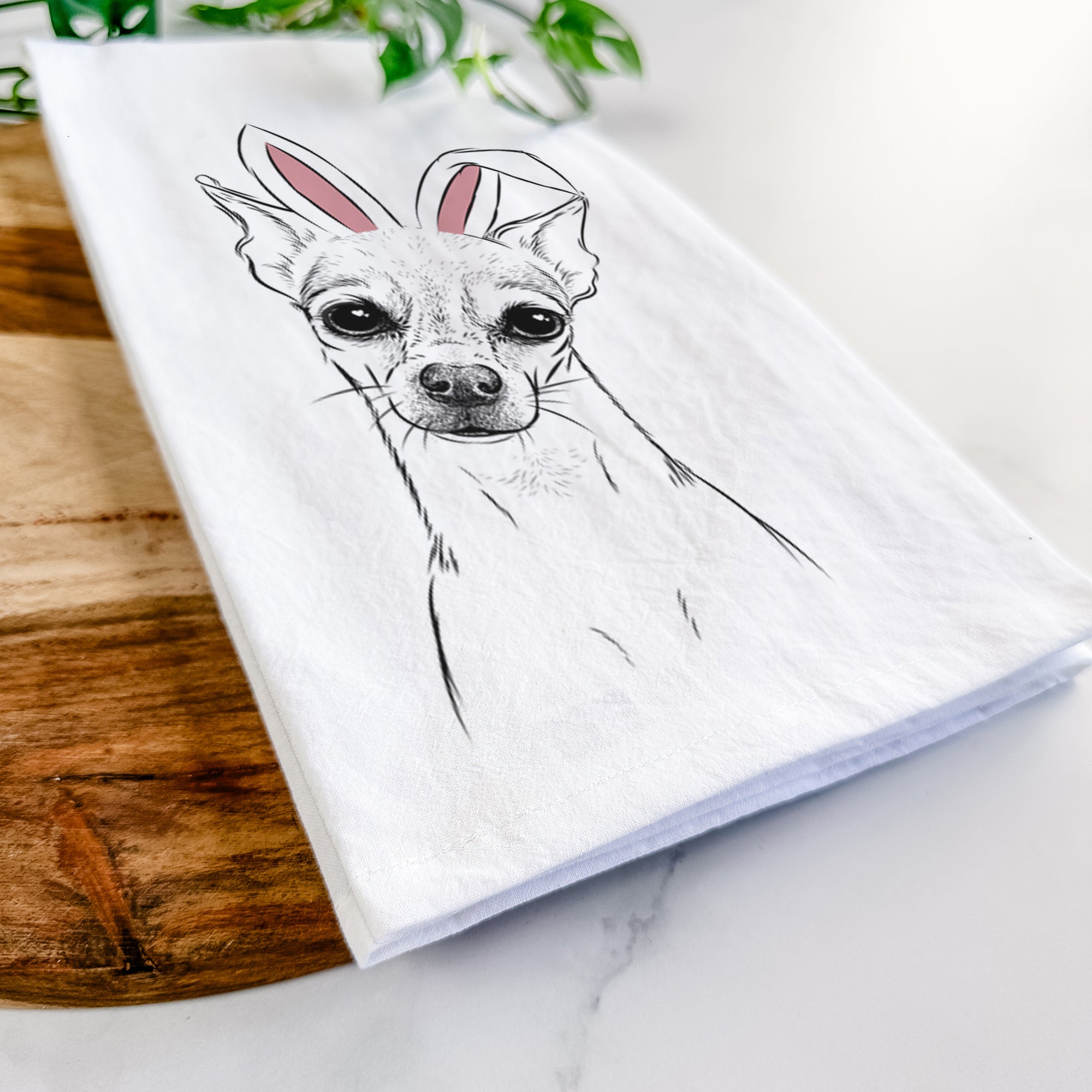 Emee the Chihuahua Tea Towel