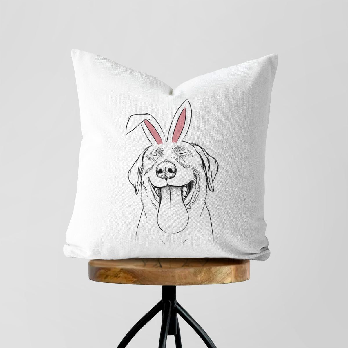 Fig the Labrador Retriever - Throw Pillow Cover
