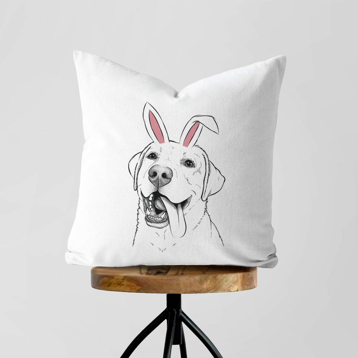 Finn the Labrador Retriever - Throw Pillow Cover