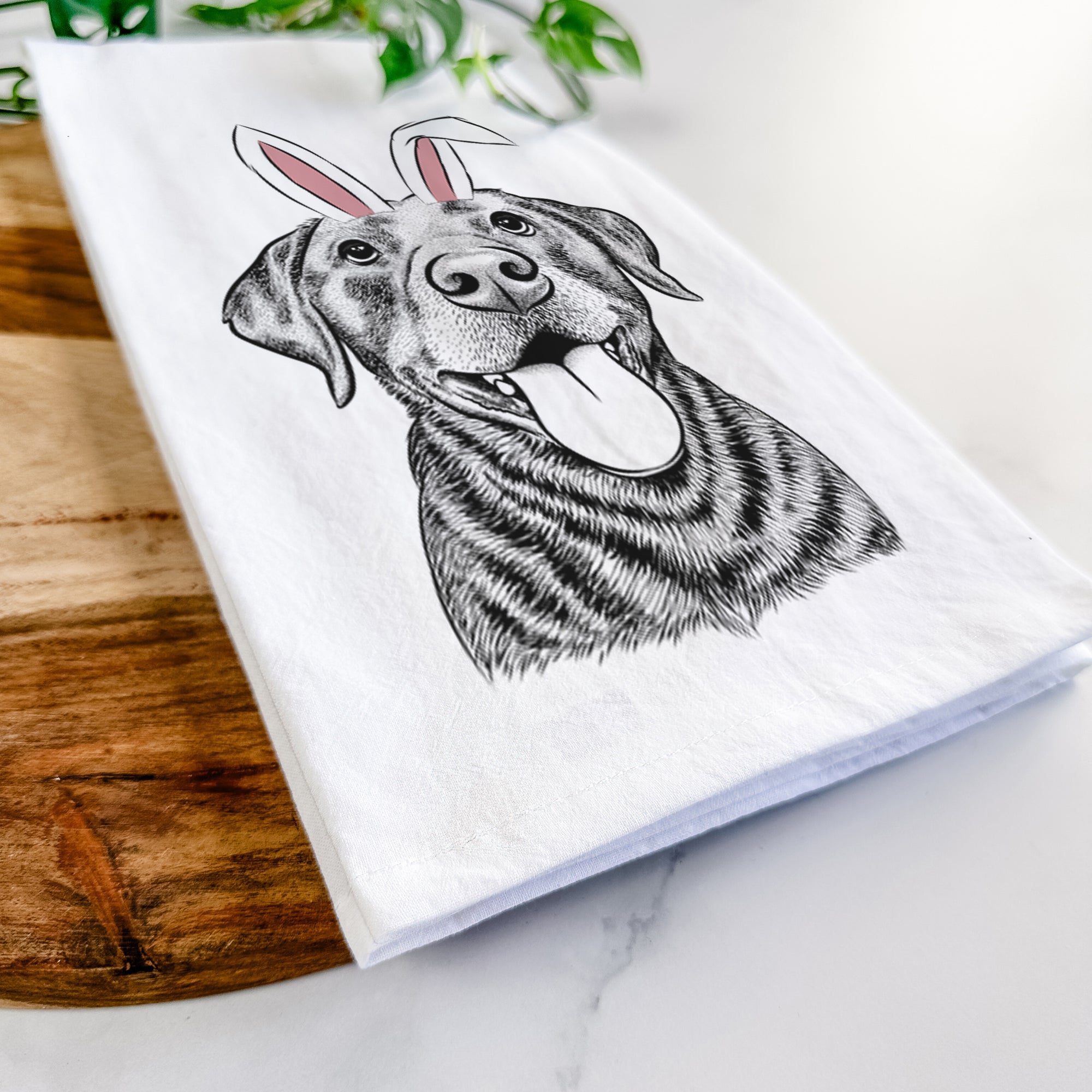 Gwen the Labrador Retriever Tea Towel