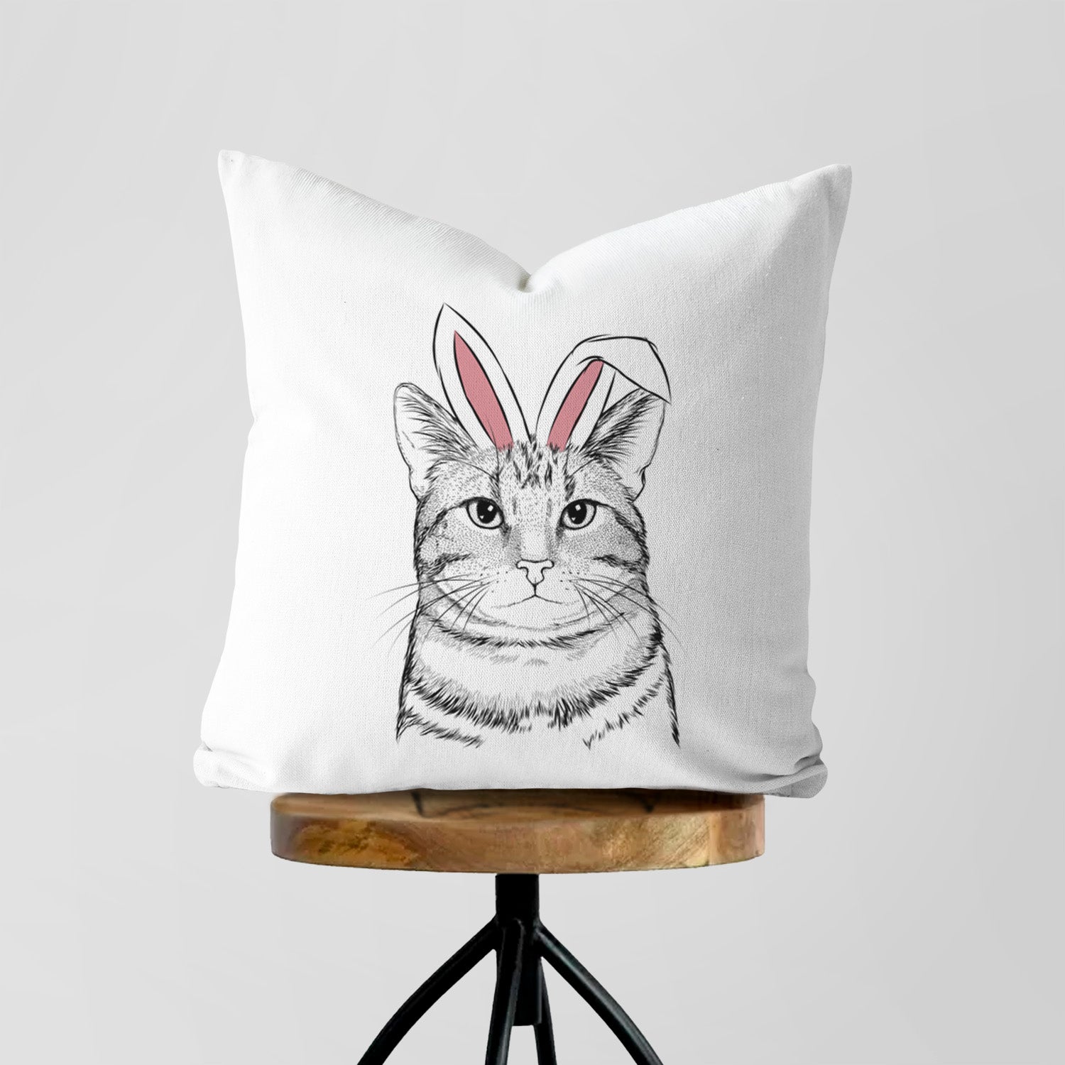 Henry the Bengal - Throw Pillow Cover