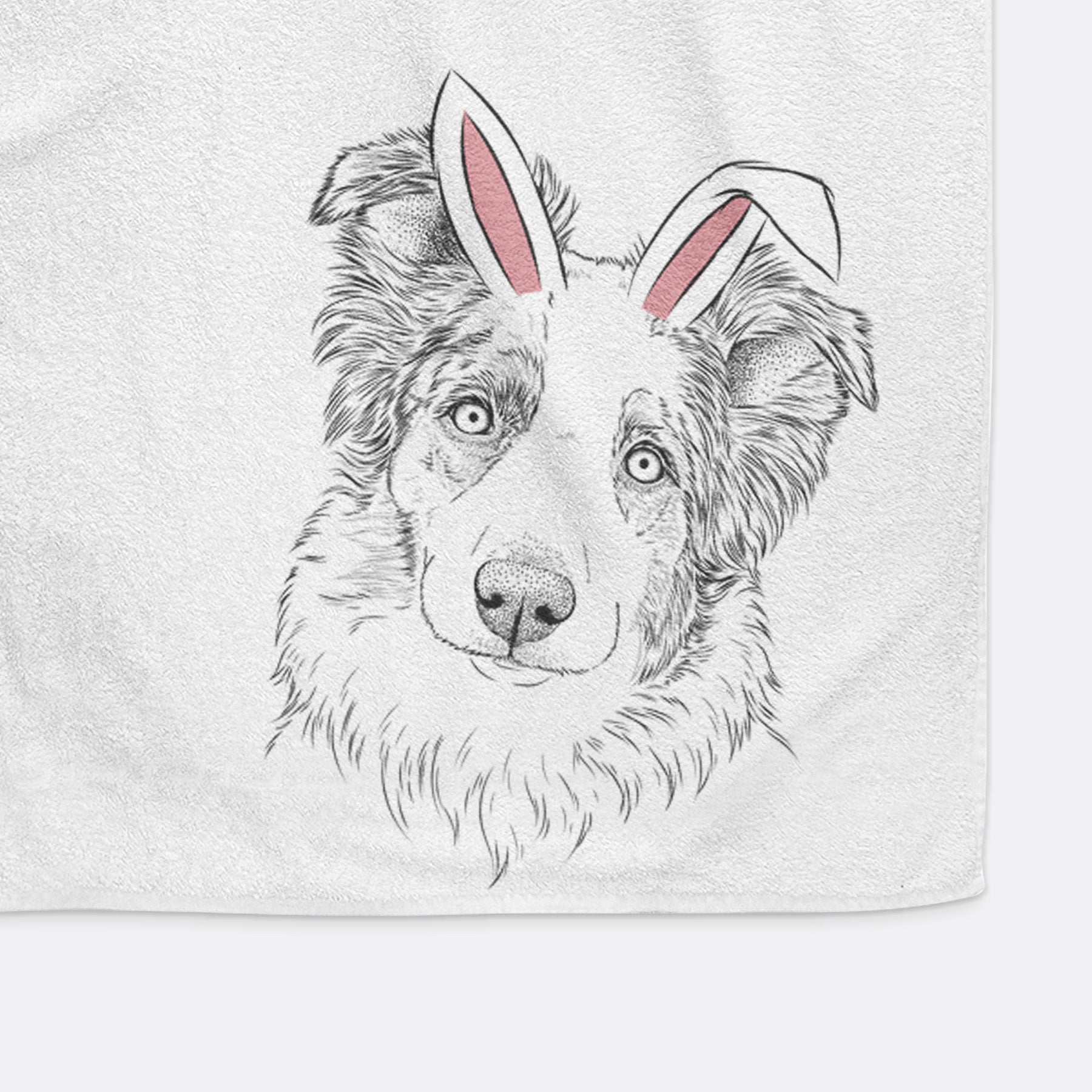 HoneyBee the Miniature Australian Shepherd Decorative Hand Towel