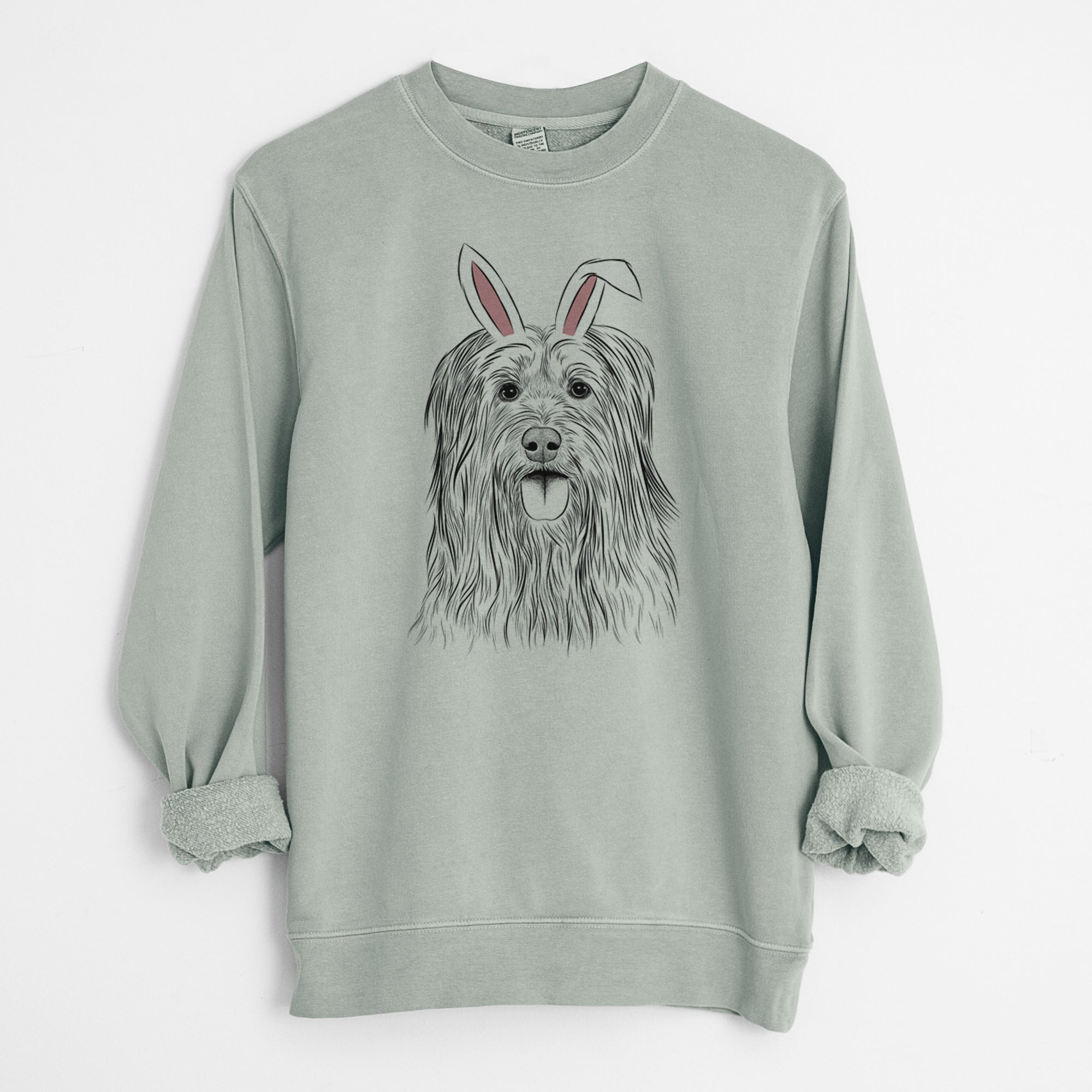 Easter Indy the Korean Sapsali - Unisex Pigment Dyed Crew Sweatshirt