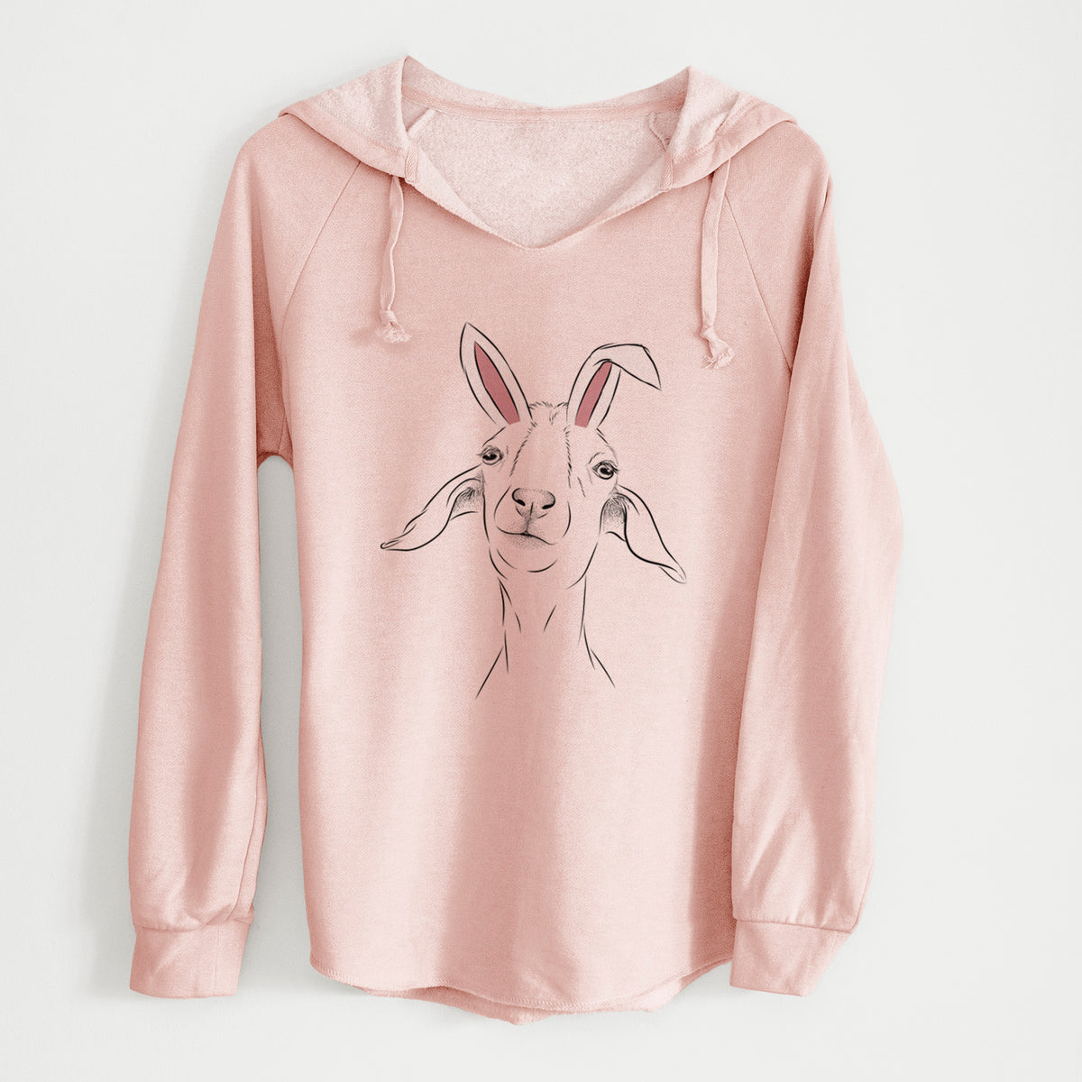 Easter Kara Dune the Spanish Boer Goat - Cali Wave Hooded Sweatshirt