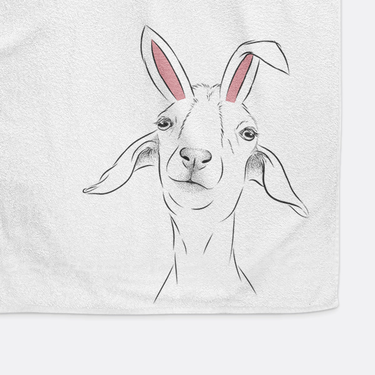 Kara Dune the Spanish Boer Goat Decorative Hand Towel