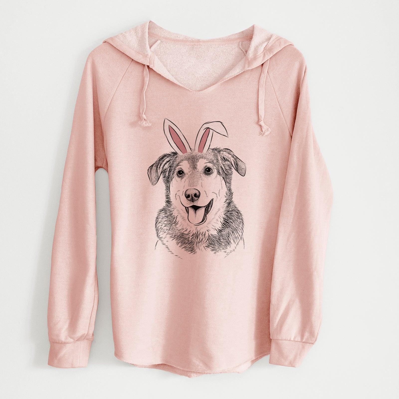 Easter Lance the Lab/Shepherd Mix - Cali Wave Hooded Sweatshirt