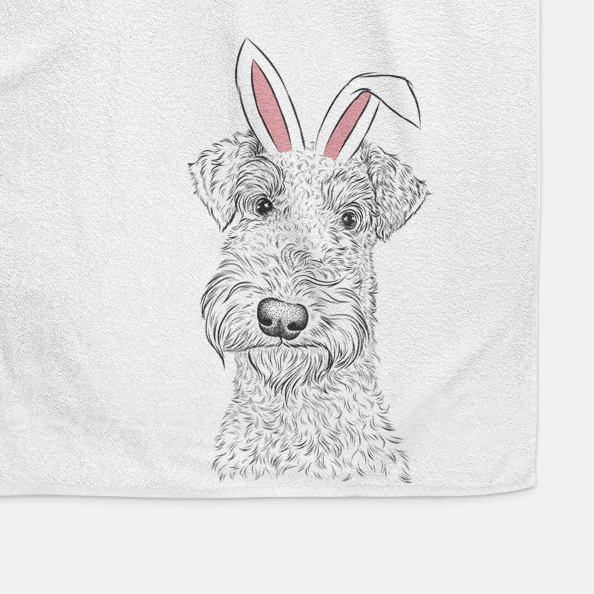 Roc Haven Maggie May the Airedale Terrier Decorative Hand Towel