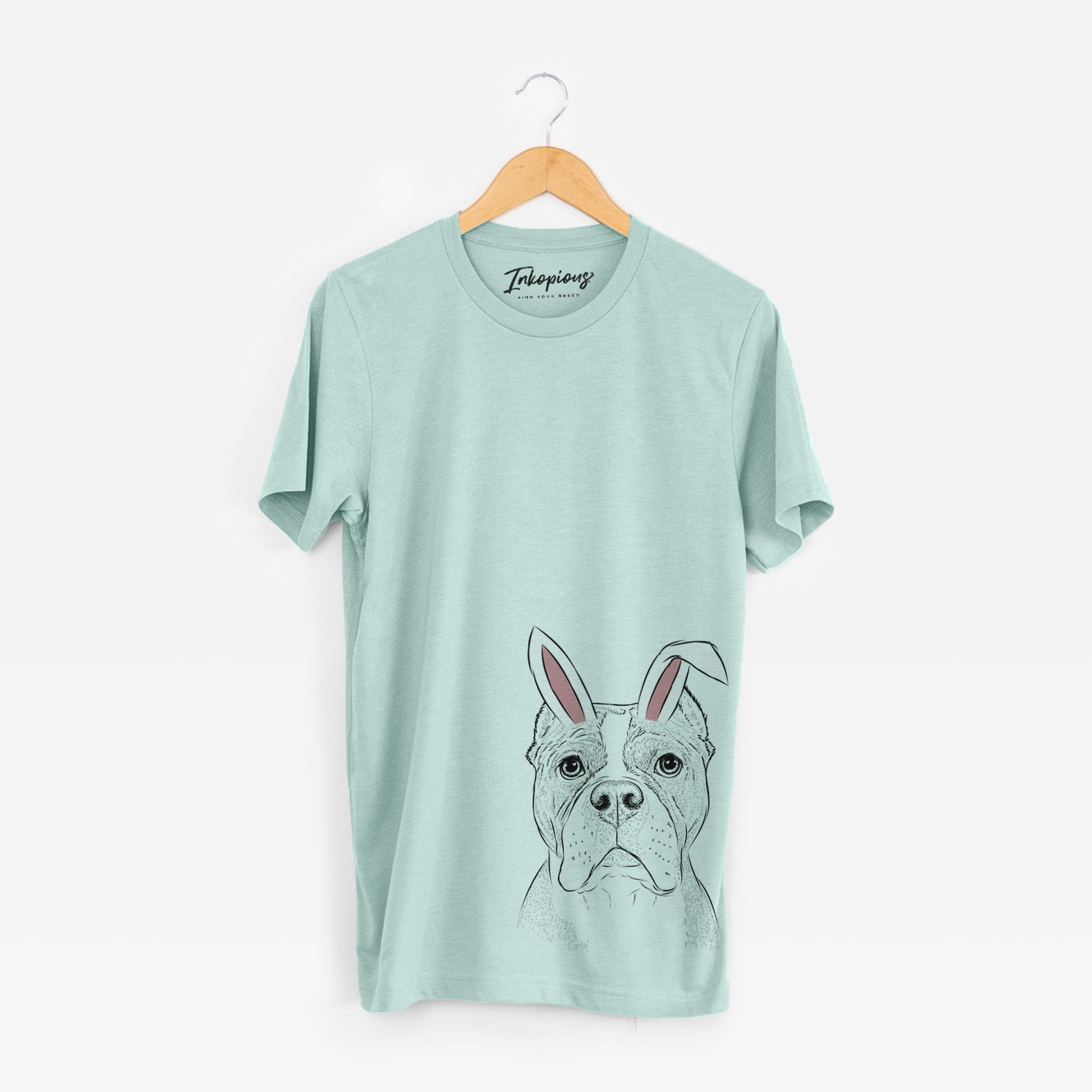 Easter Maggie the American Bulldog - Unisex Crewneck