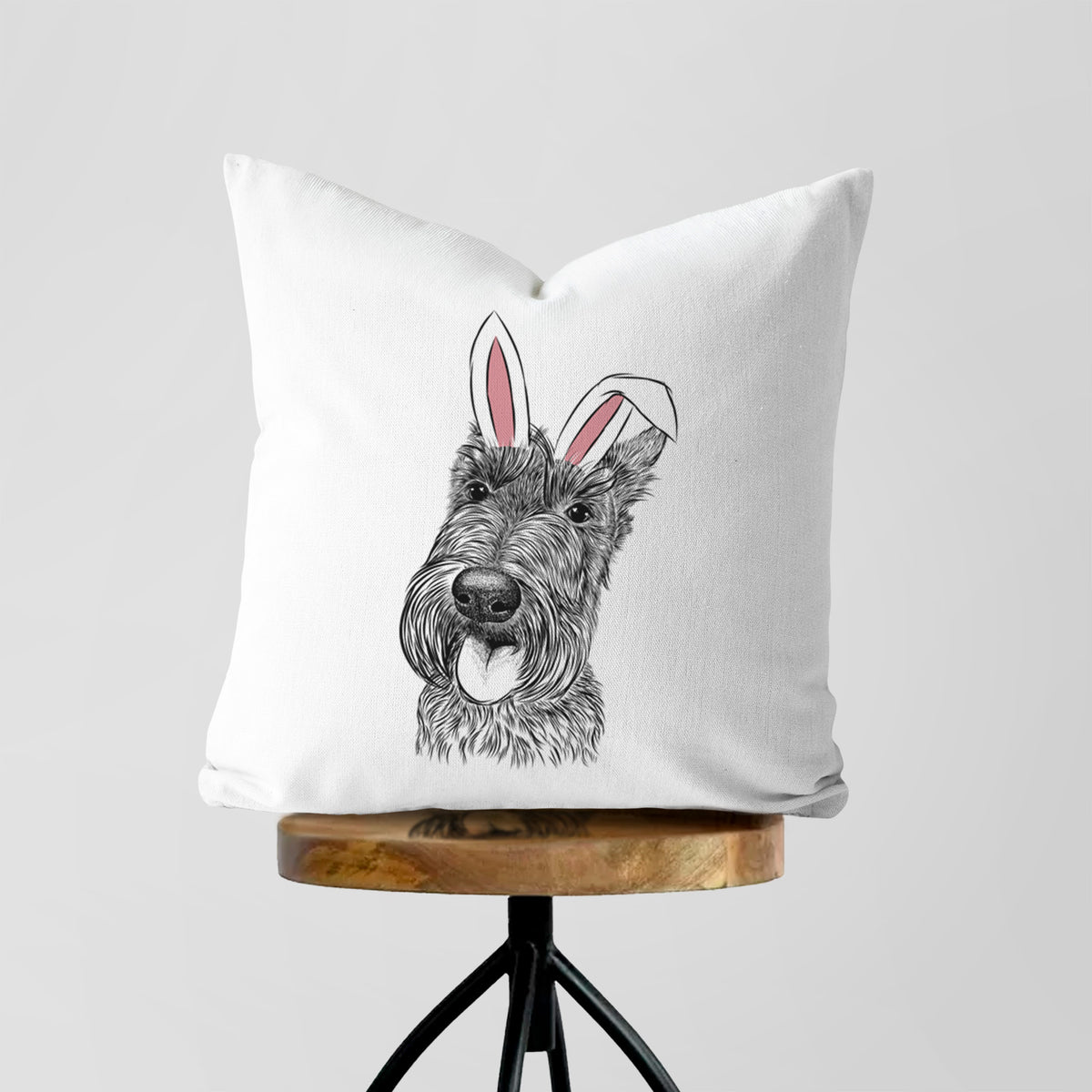 Magnus the Scottish Terrier - Throw Pillow Cover