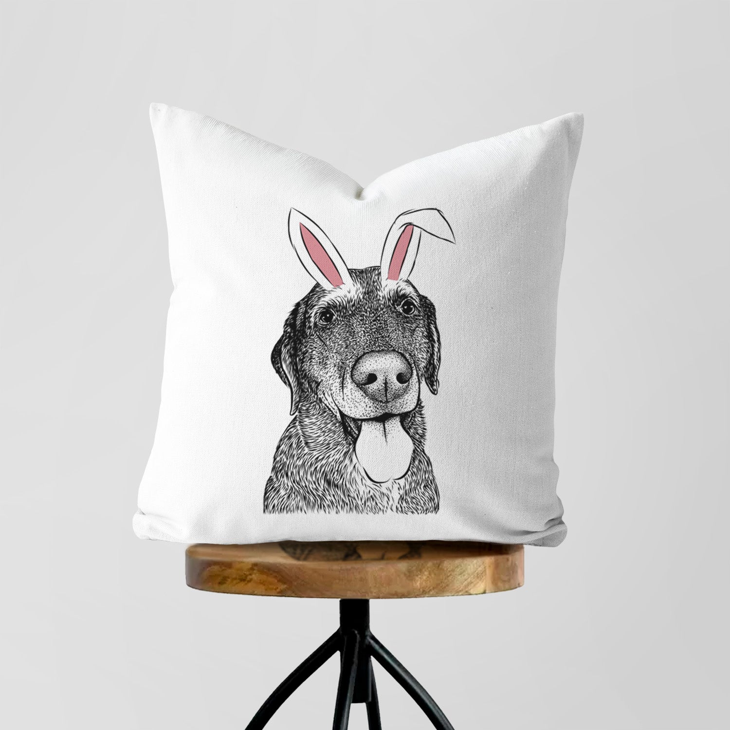 Max the Labrador Retriever - Throw Pillow Cover