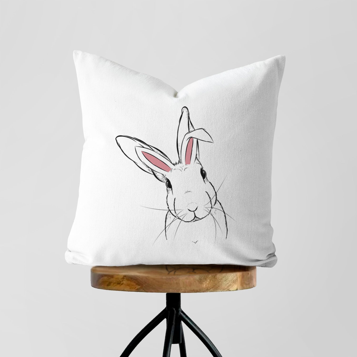 Penny the Belgian Hare - Throw Pillow Cover