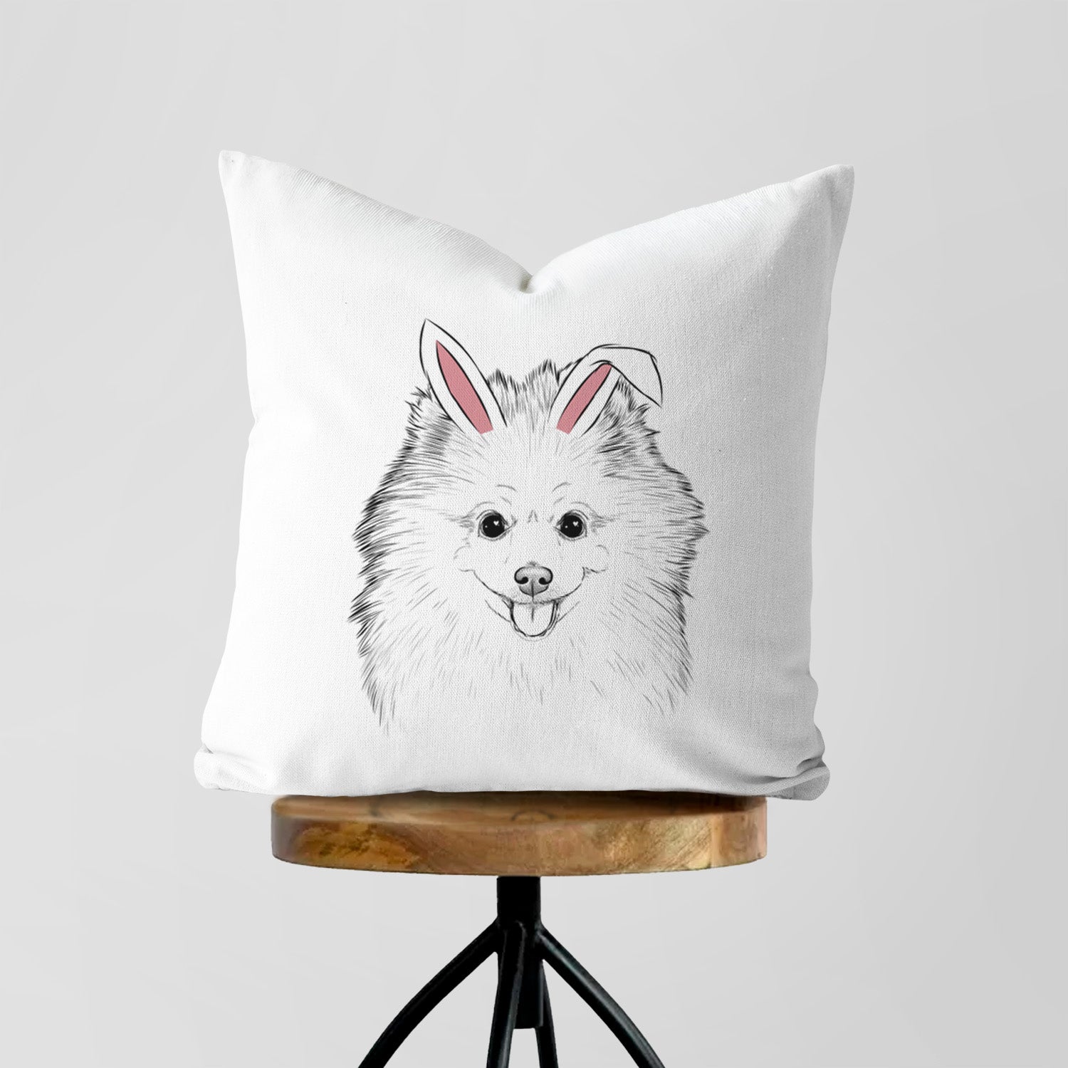 Piper Jo the Pomeranian - Throw Pillow Cover