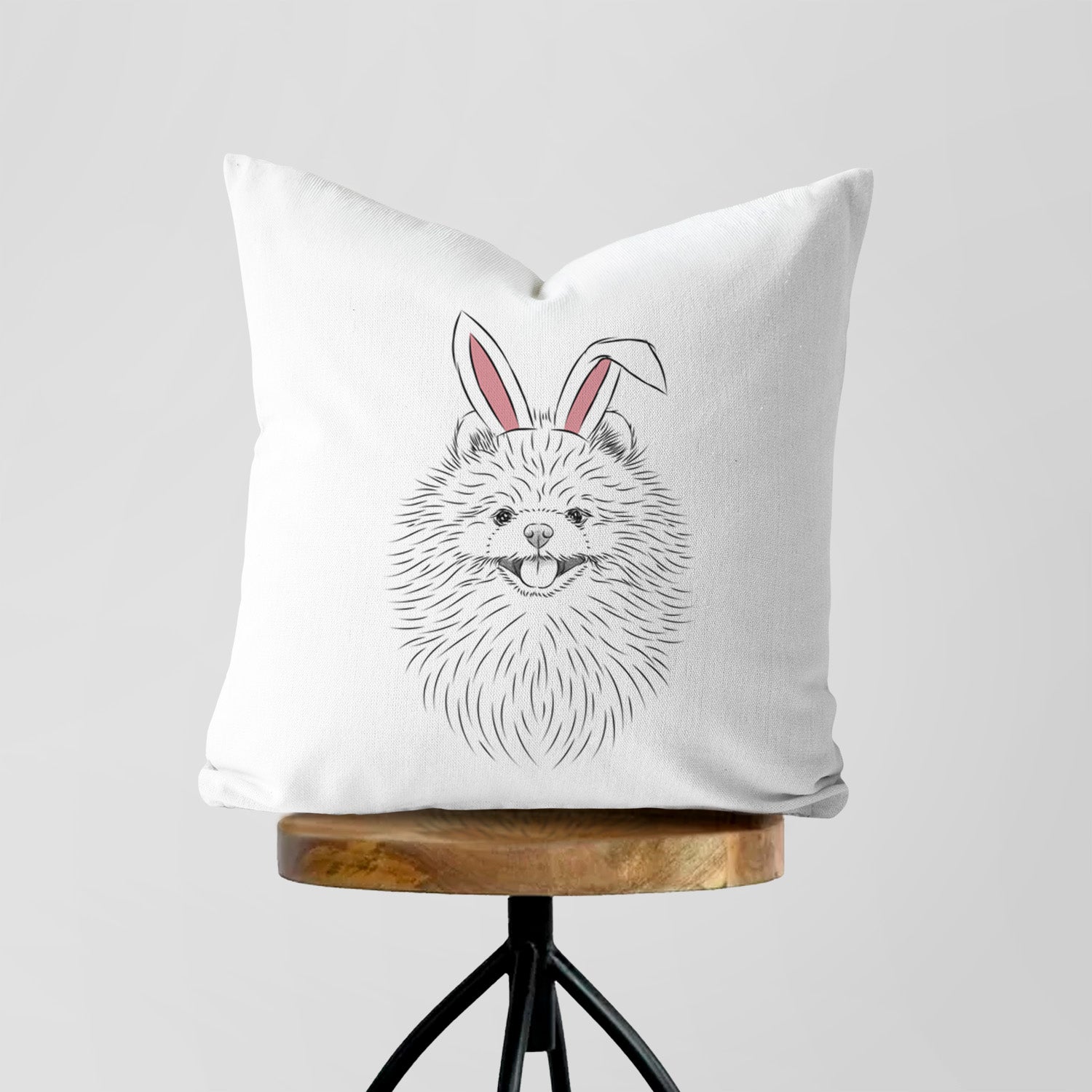 Pirro the Pomeranian - Throw Pillow Cover
