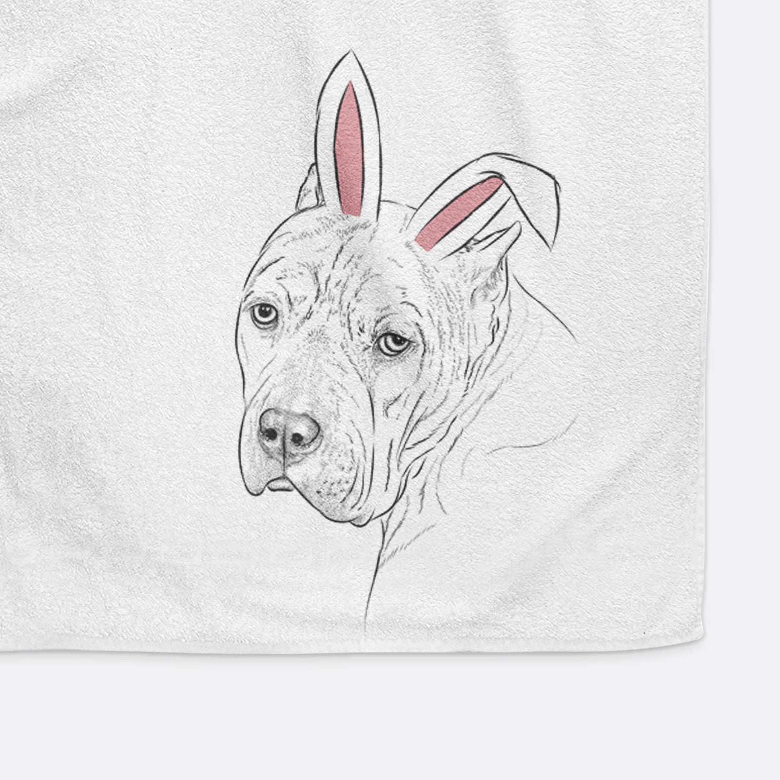 Precious the Staffordshire Terrier Decorative Hand Towel