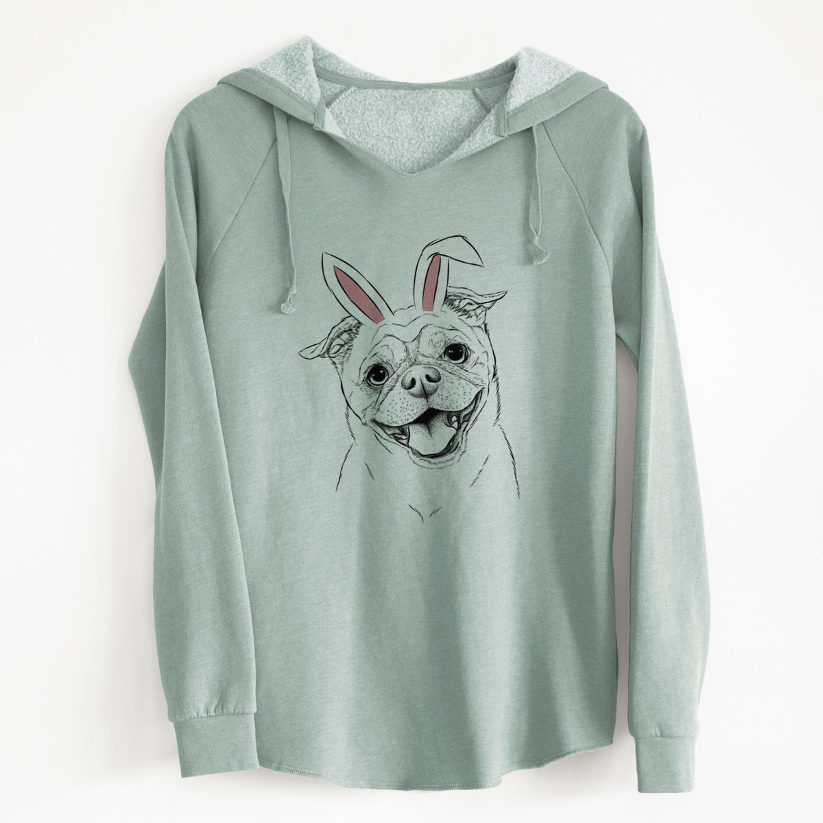 Easter Riley the Chug - Cali Wave Hooded Sweatshirt