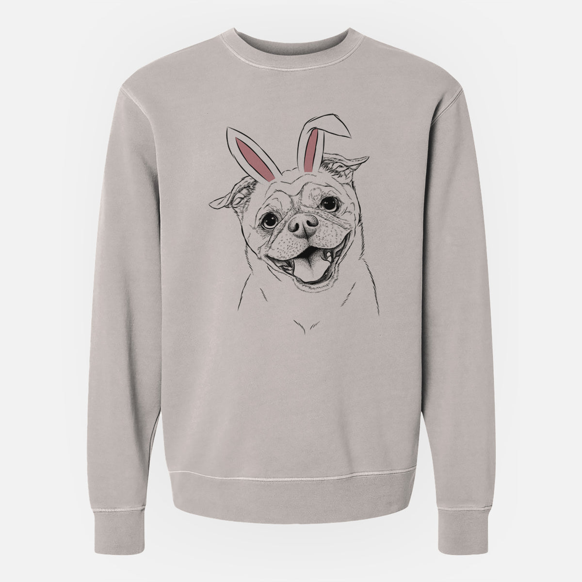 Easter Riley the Chug - Unisex Pigment Dyed Crew Sweatshirt
