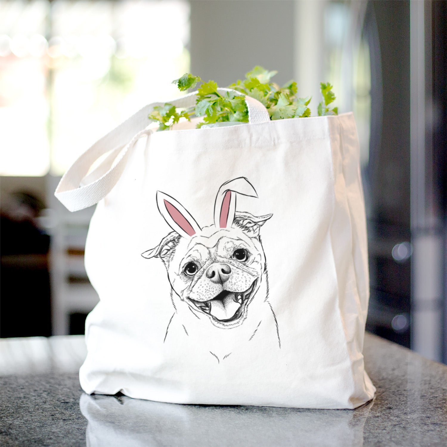 Riley the Chug - Tote Bag