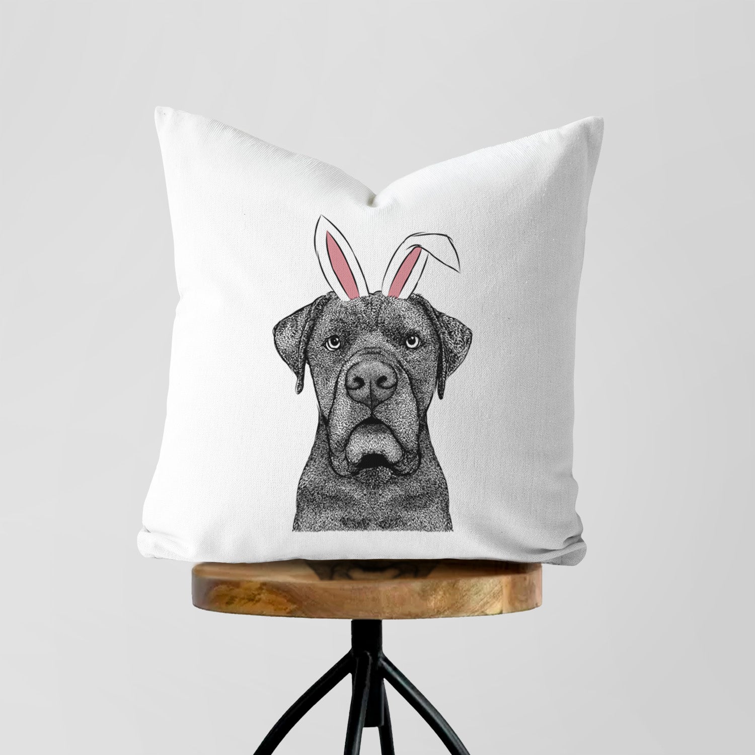 Rocco the Cane Corso - Throw Pillow Cover