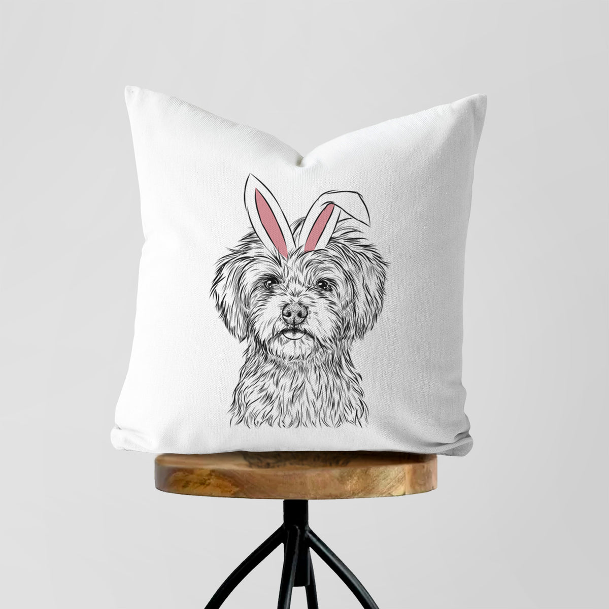 Sammy the Shorkie - Throw Pillow Cover