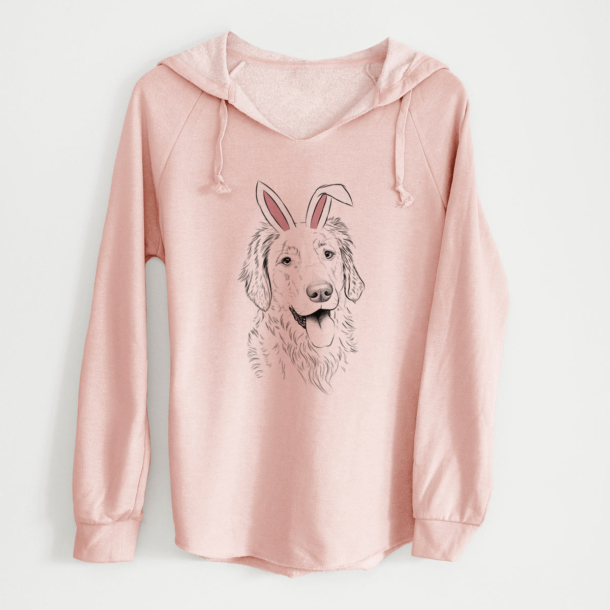 Easter Semba the Golden Retriever - Cali Wave Hooded Sweatshirt