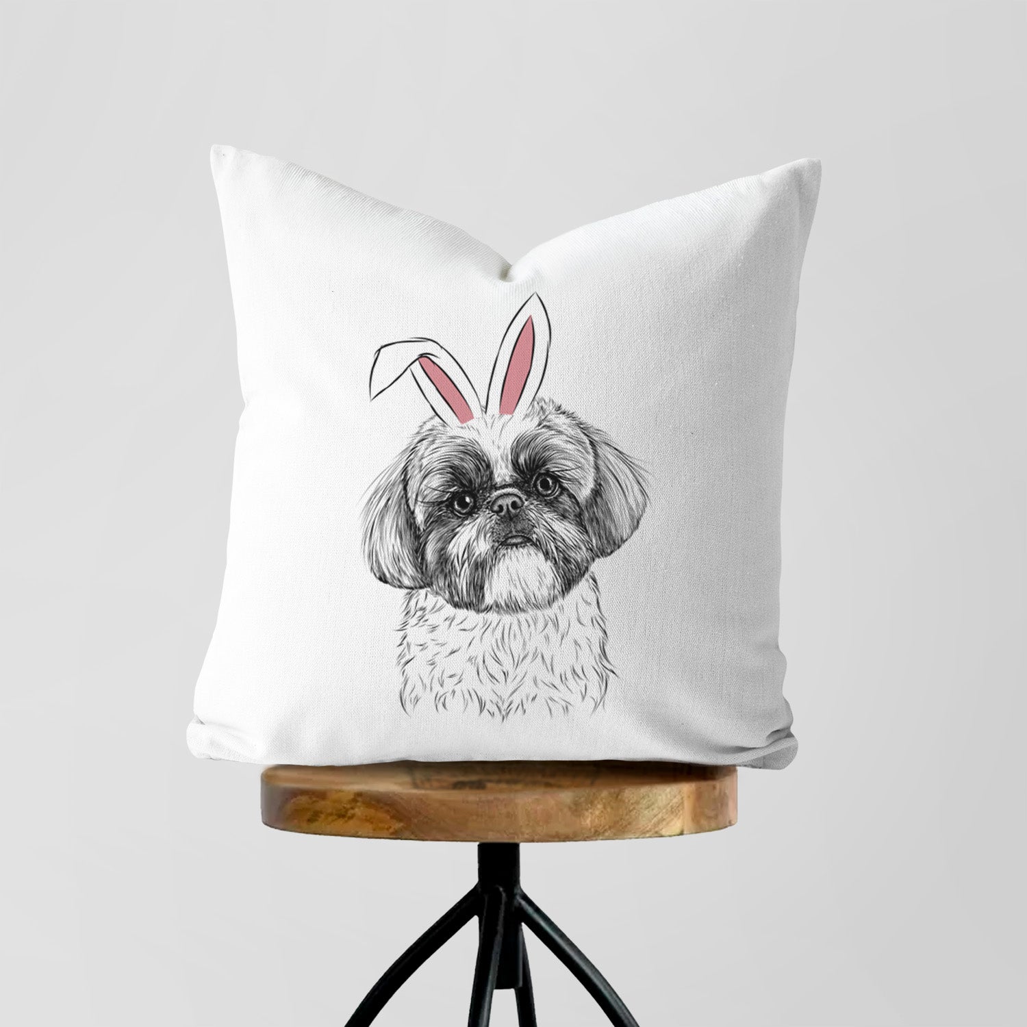 Simon the Shih Tzu - Throw Pillow Cover