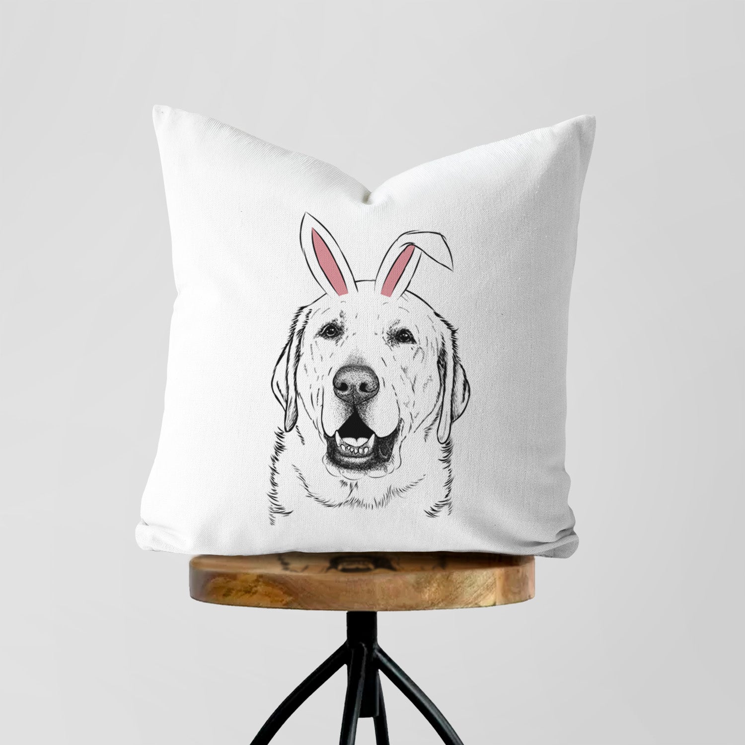 Sparks the Labrador Retriever - Throw Pillow Cover