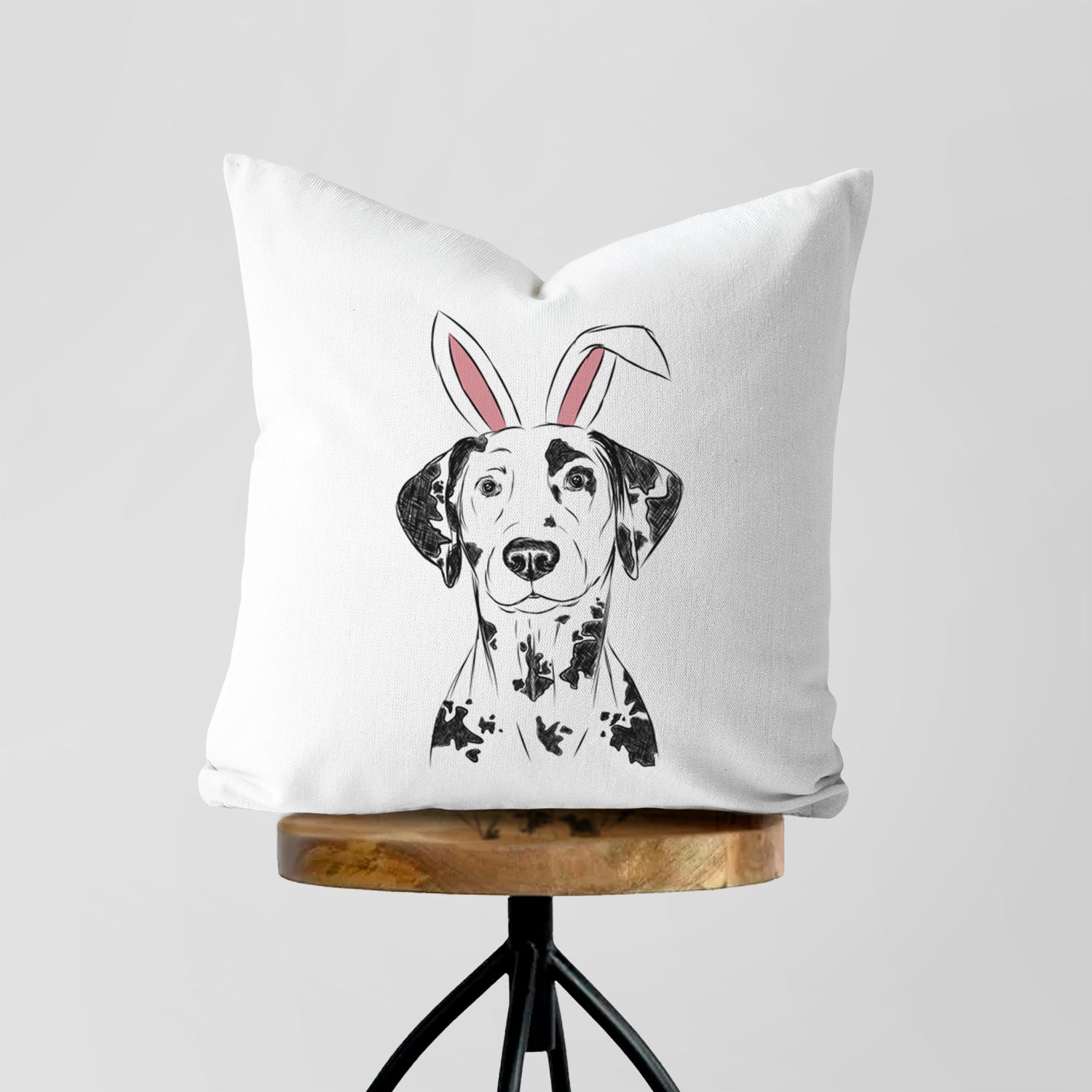 Spot the Dalmatian - Throw Pillow Cover