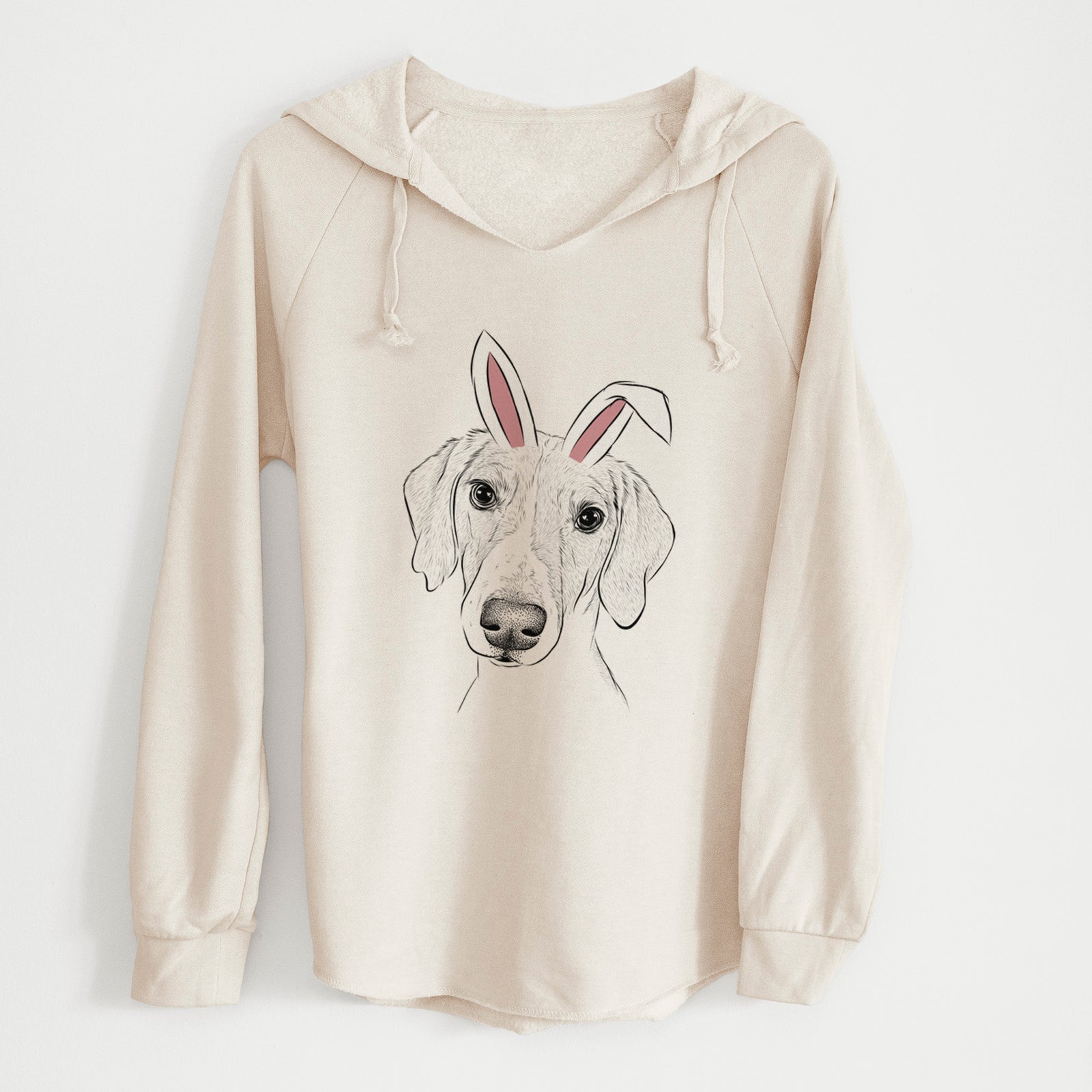 Easter Stanley the Foxhound - Cali Wave Hooded Sweatshirt