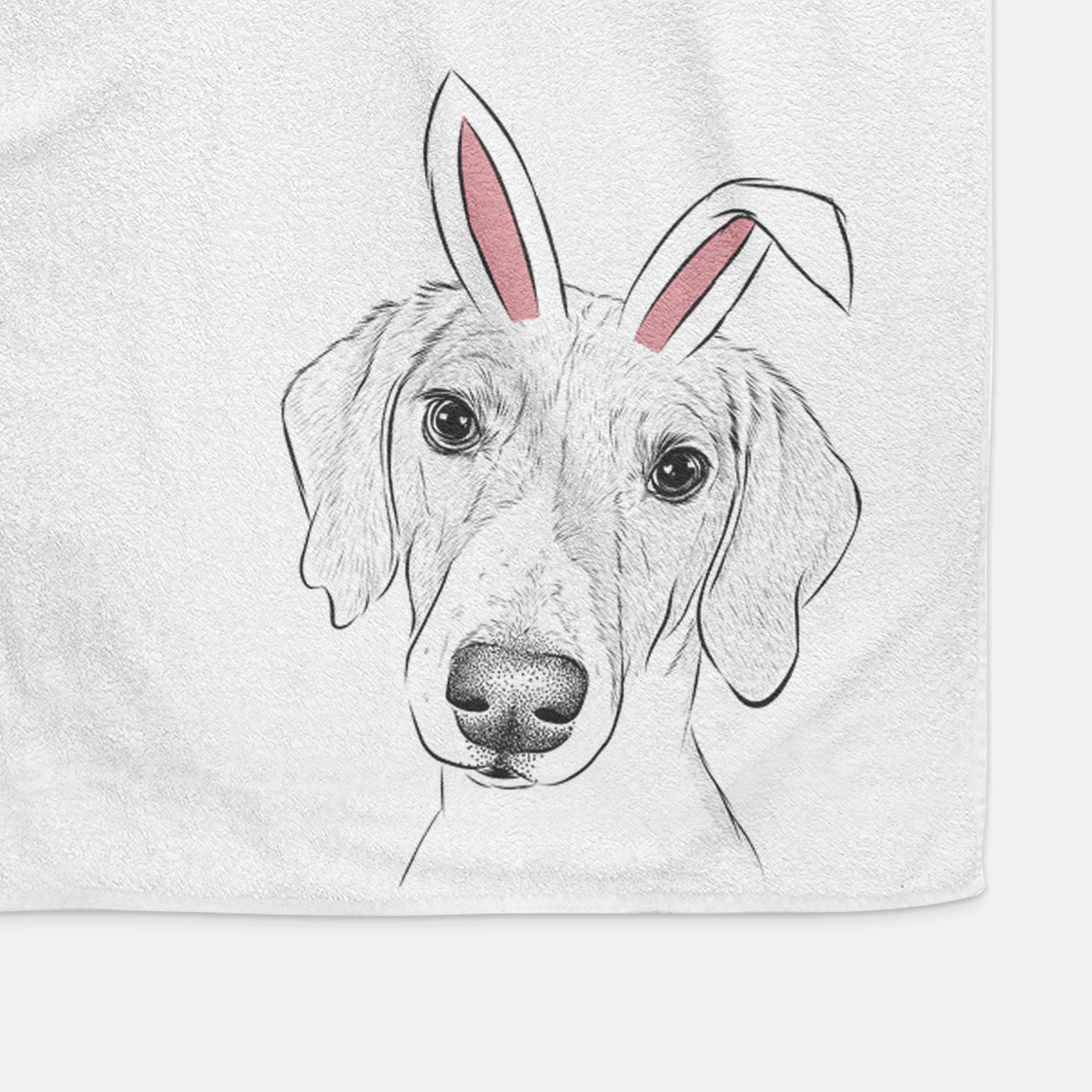 Stanley the Foxhound Decorative Hand Towel