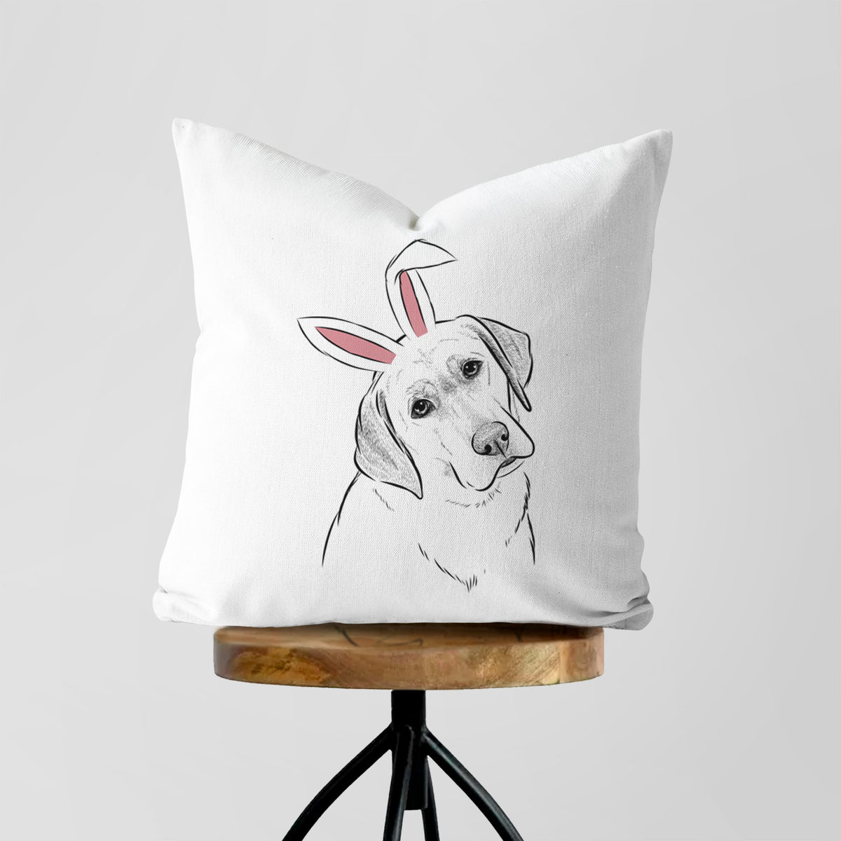 Stella the Yellow Lab - Throw Pillow Cover