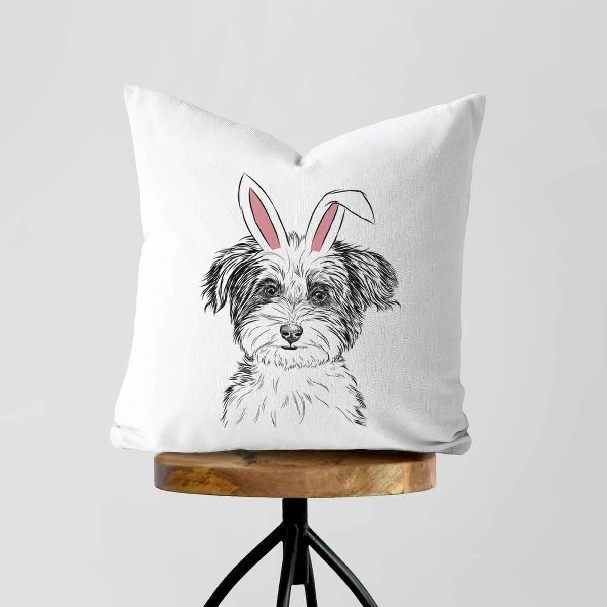 Teddy the Havanese - Throw Pillow Cover