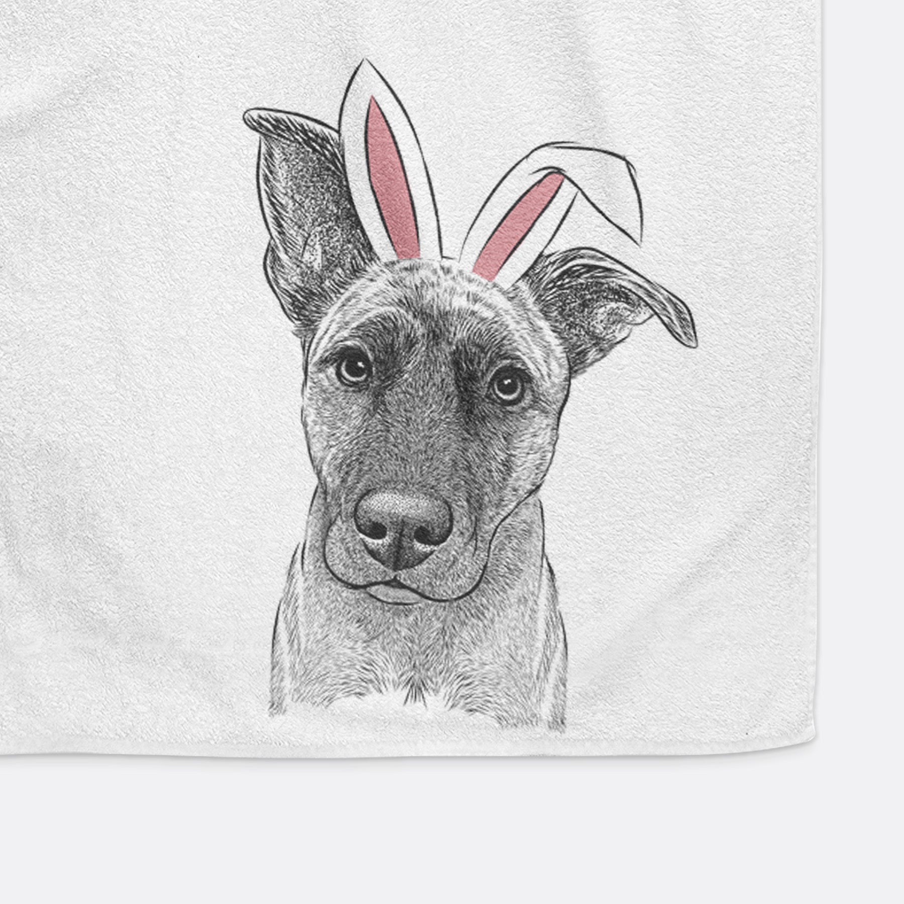 Zoey the Mixed Breed Premium Hand Towel