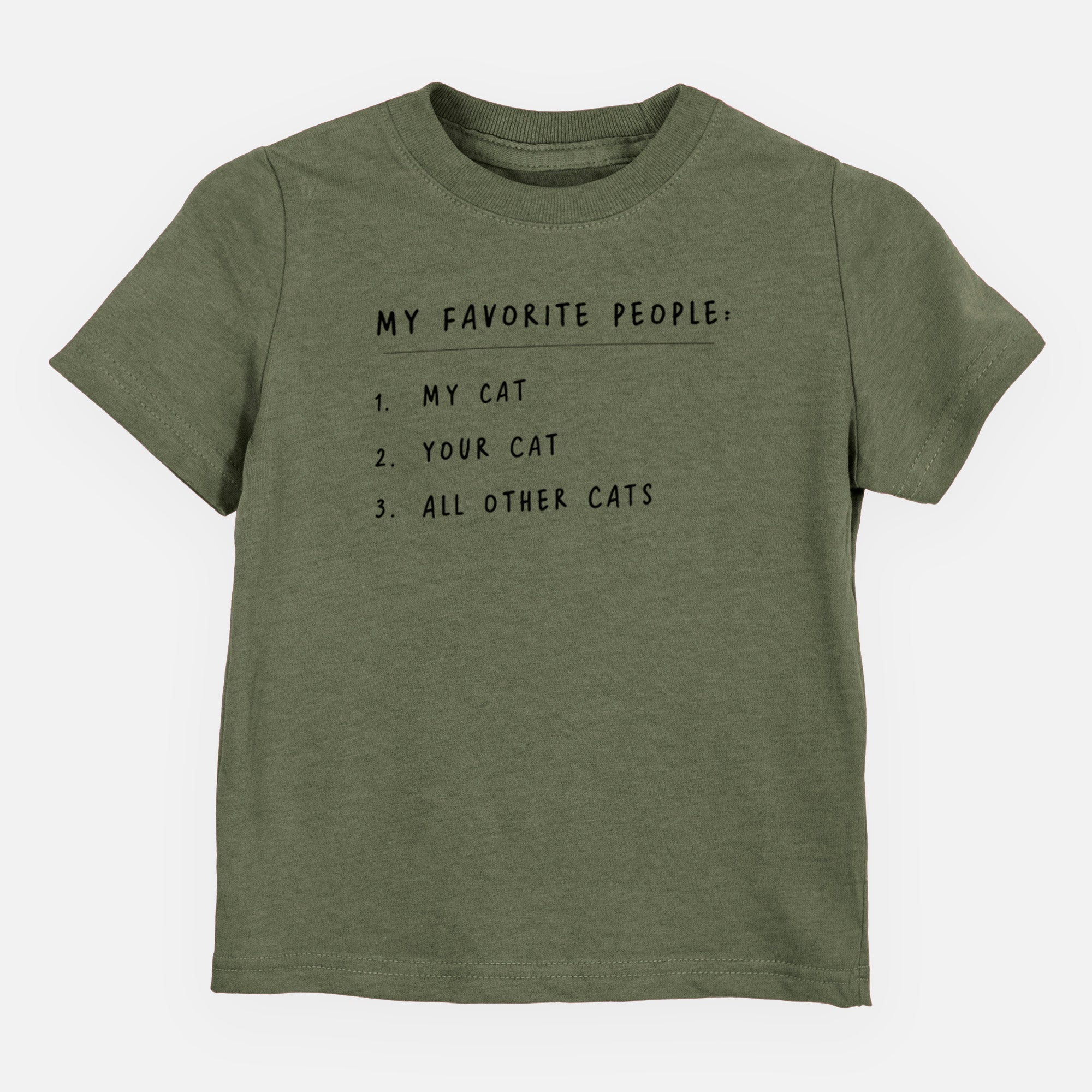 My Favorite People: Cats - Kids/Youth/Toddler Shirt