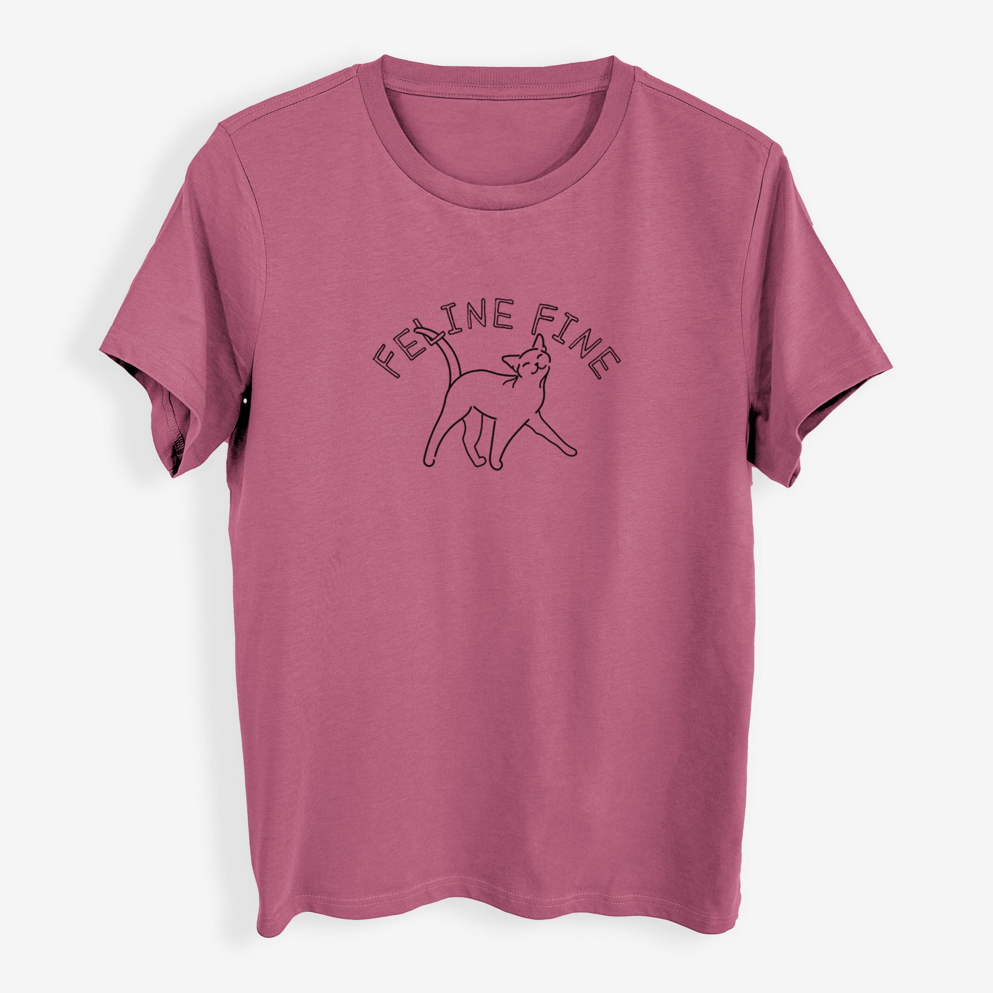 Feline Fine - Womens Everyday Maple Tee