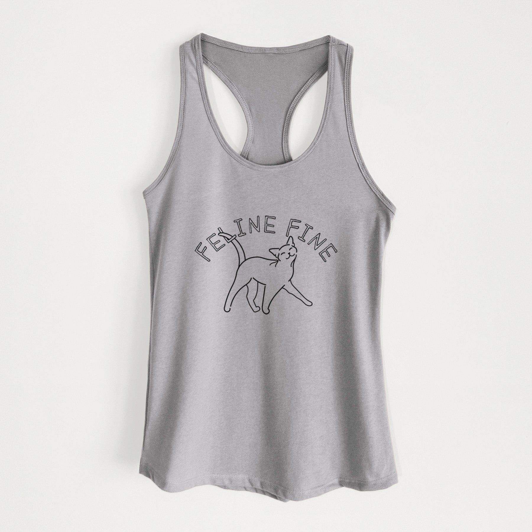 Feline Fine - Women's Racerback Tanktop