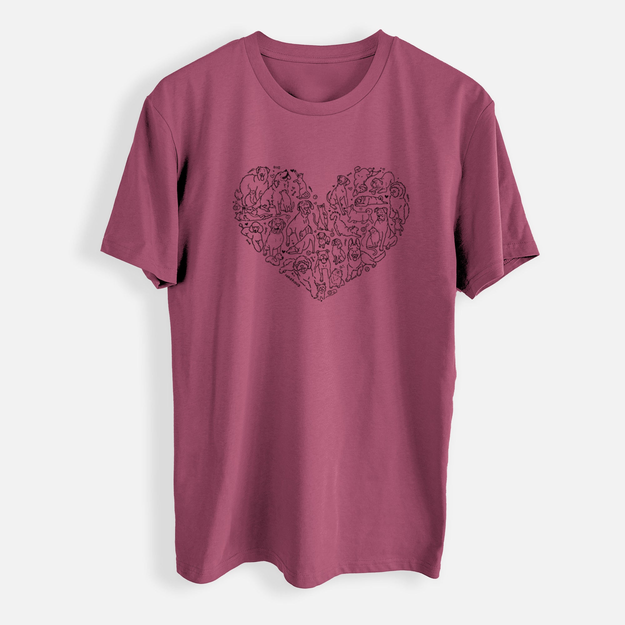 Heart Full of Dogs and Cats - Mens Everyday Staple Tee