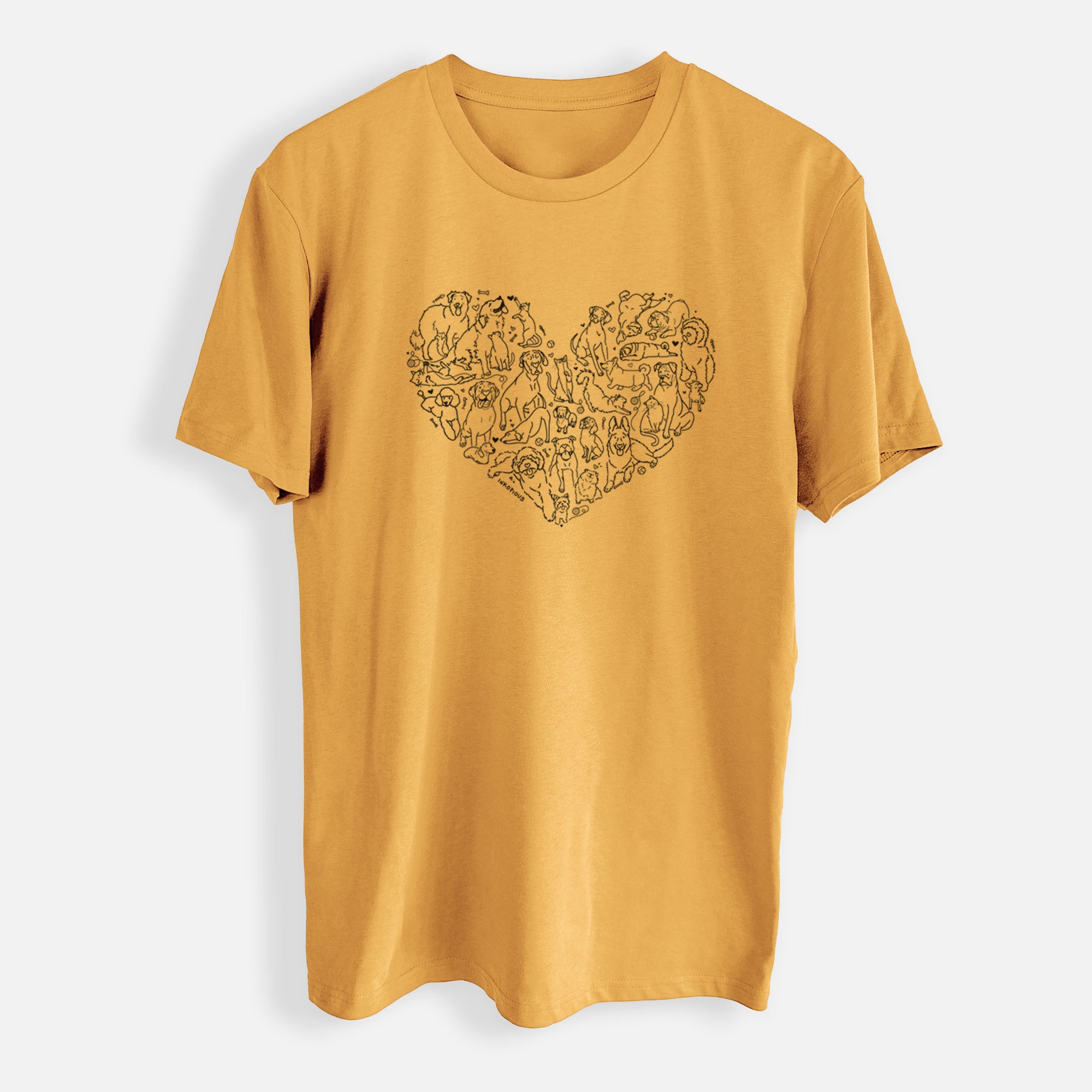 Heart Full of Dogs and Cats - Mens Everyday Staple Tee