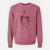 Valentine Annabelle the Dachshund - Unisex Pigment Dyed Crew Sweatshirt