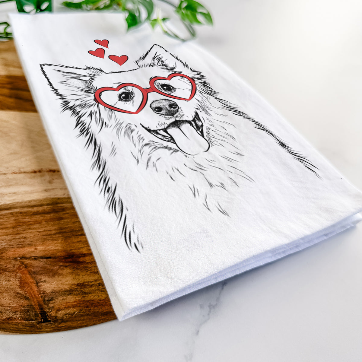 Aspenita the Mixed Breed Tea Towel