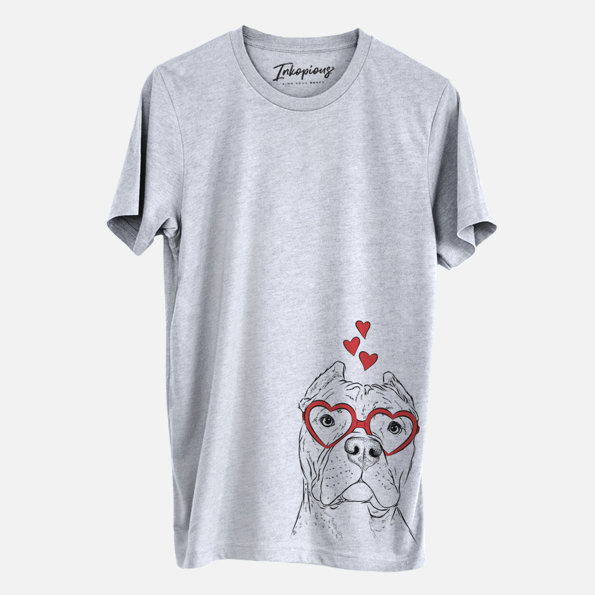 Valentine Bam Bam the Pitbull - Unisex Crewneck