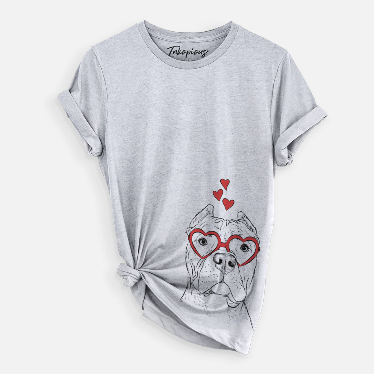 Valentine Bam Bam the Pitbull - Unisex Crewneck