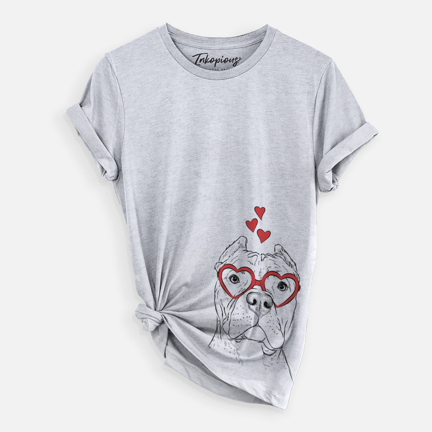 Valentine Bam Bam the Pitbull - Unisex Crewneck