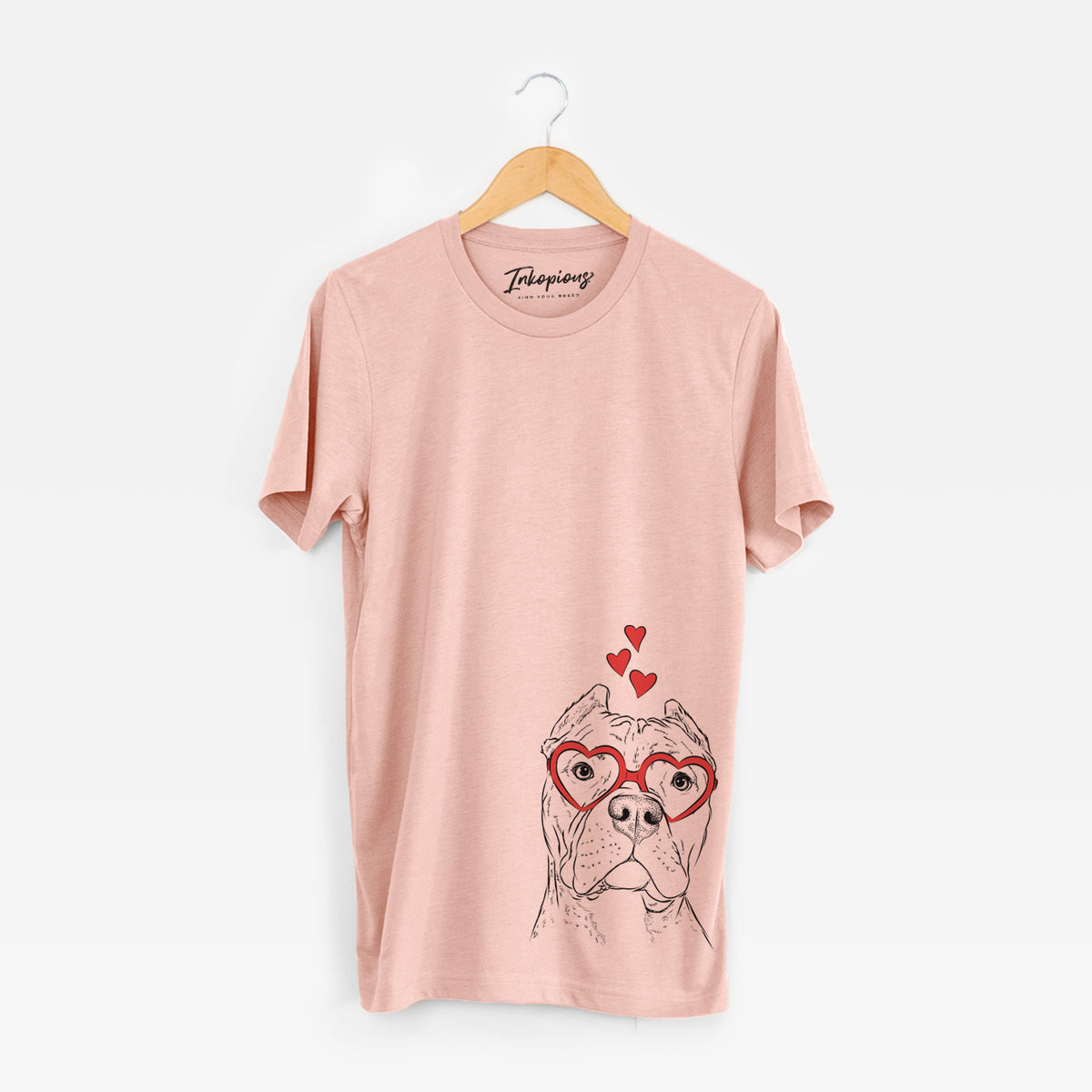 Valentine Bam Bam the Pitbull - Unisex Crewneck